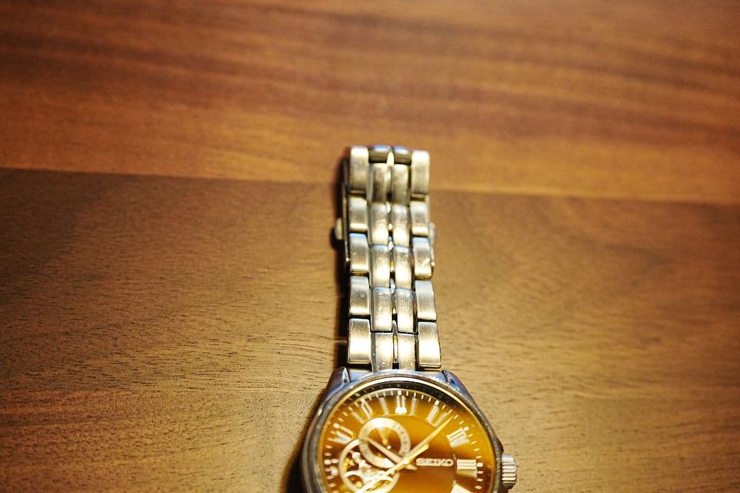 SEIKO セイコー プレサージュ 裏スケ 自動巻 4R39-00B0 ジャンク