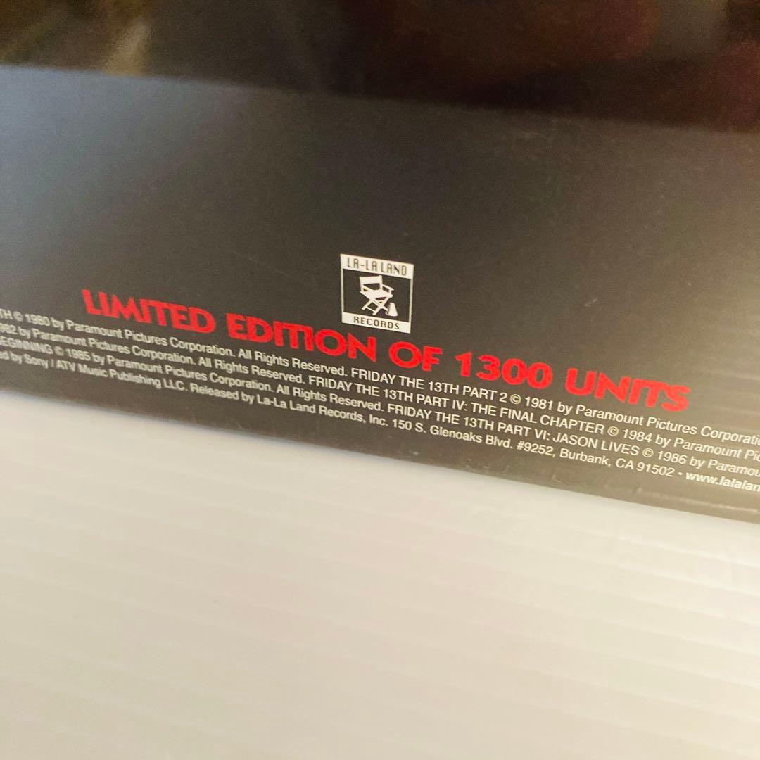 13日の金曜日 サウンドトラック CD パート１〜6 　未開封
