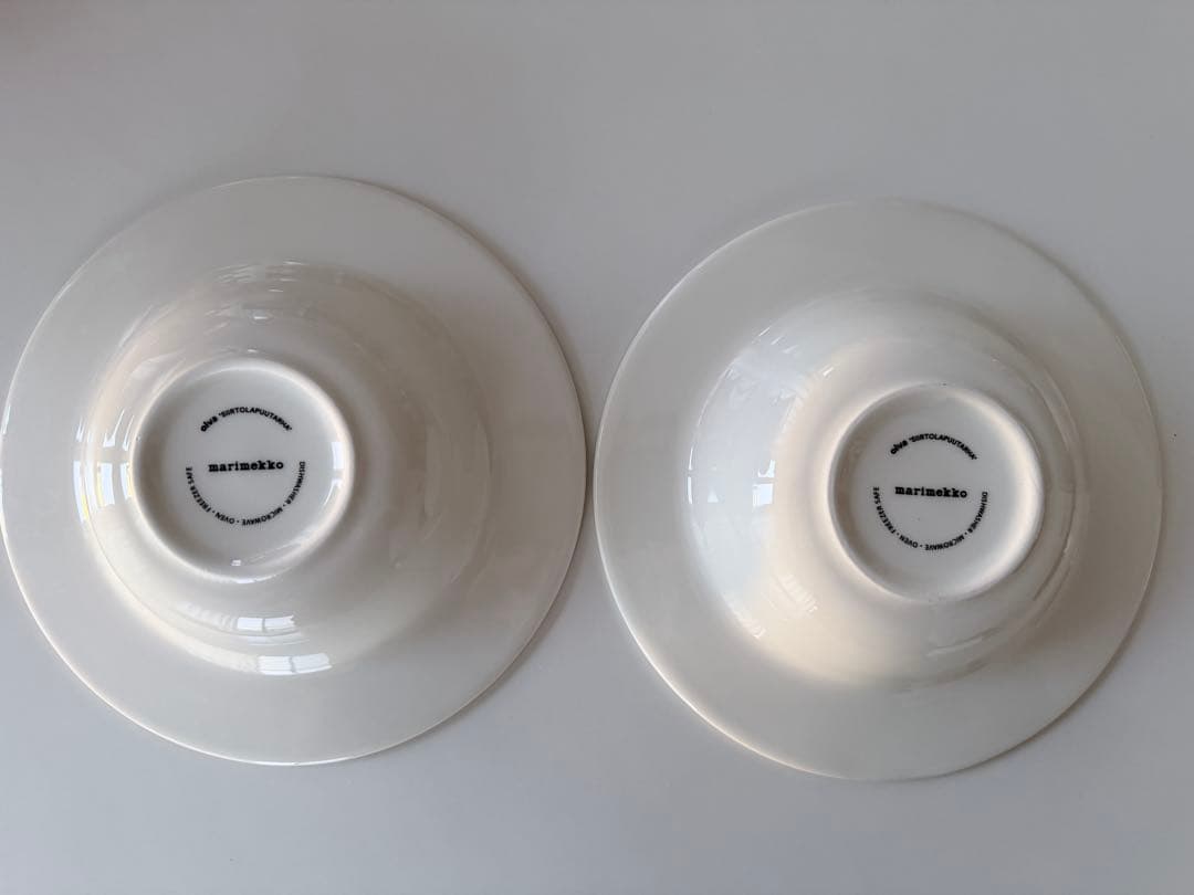 marimekko ディーププレート 20cm 2枚セット
