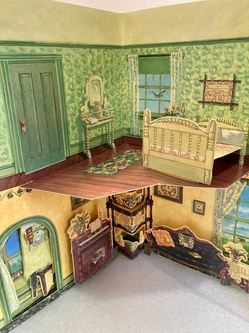 希少・美品！赤毛のアン 飛び出す絵本 ドールハウス付き ヴィンテージ