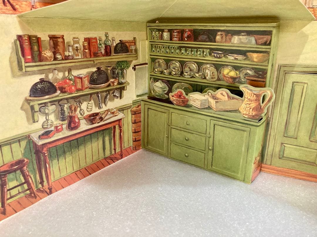 希少・美品！赤毛のアン 飛び出す絵本 ドールハウス付き ヴィンテージ