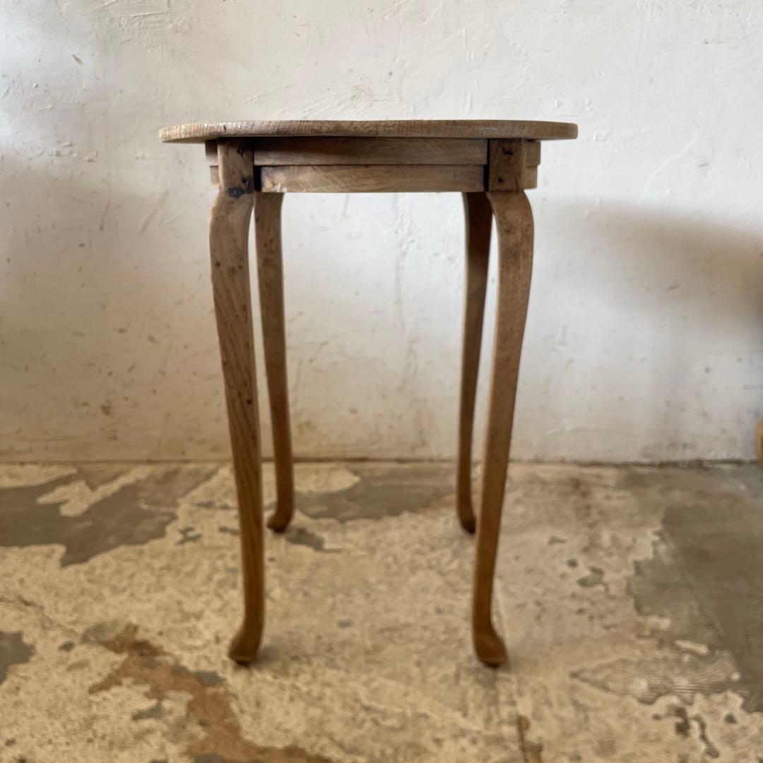 モモビンテージ サイドテーブル　フラワースタンド　花台　剥離