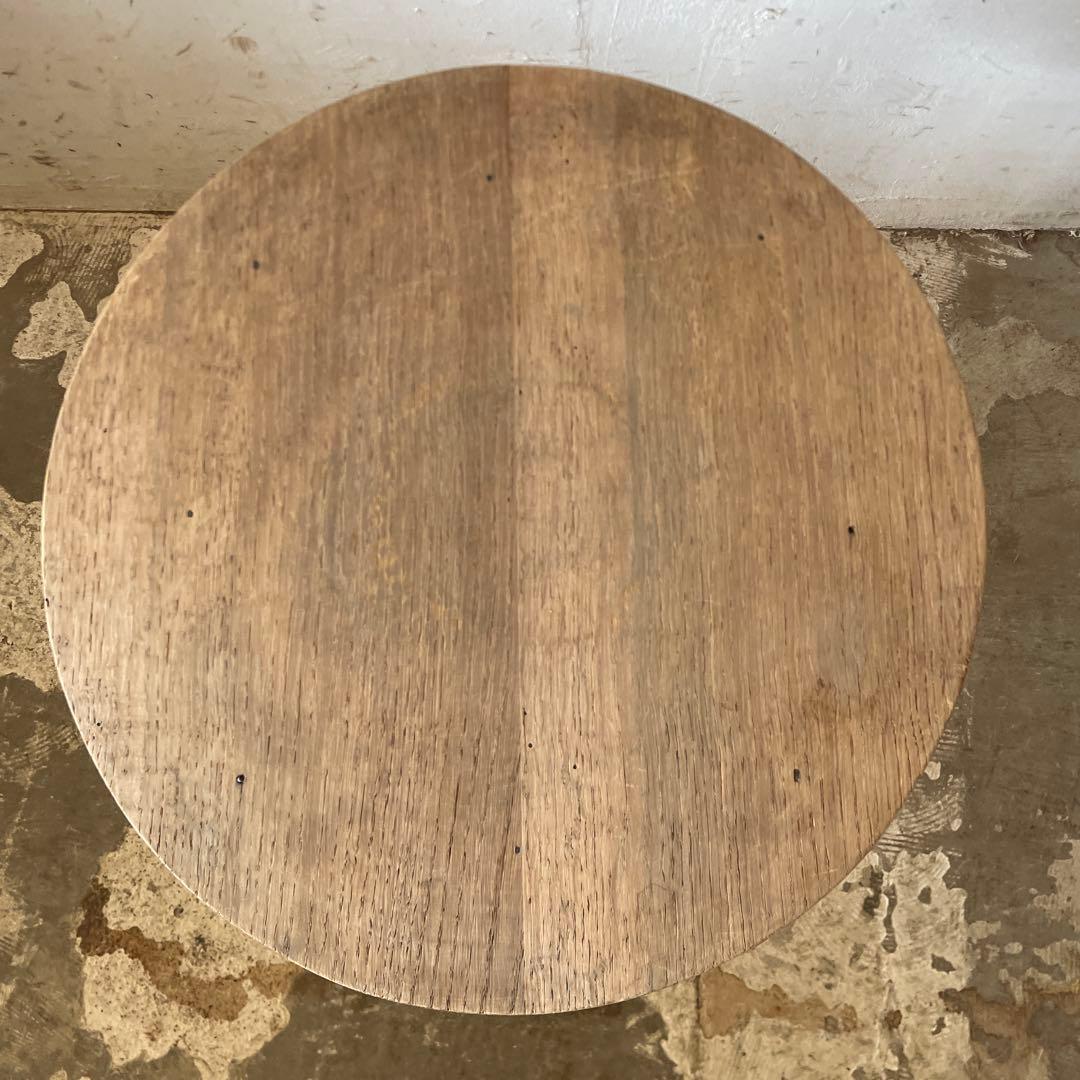 モモビンテージ サイドテーブル　フラワースタンド　花台　剥離