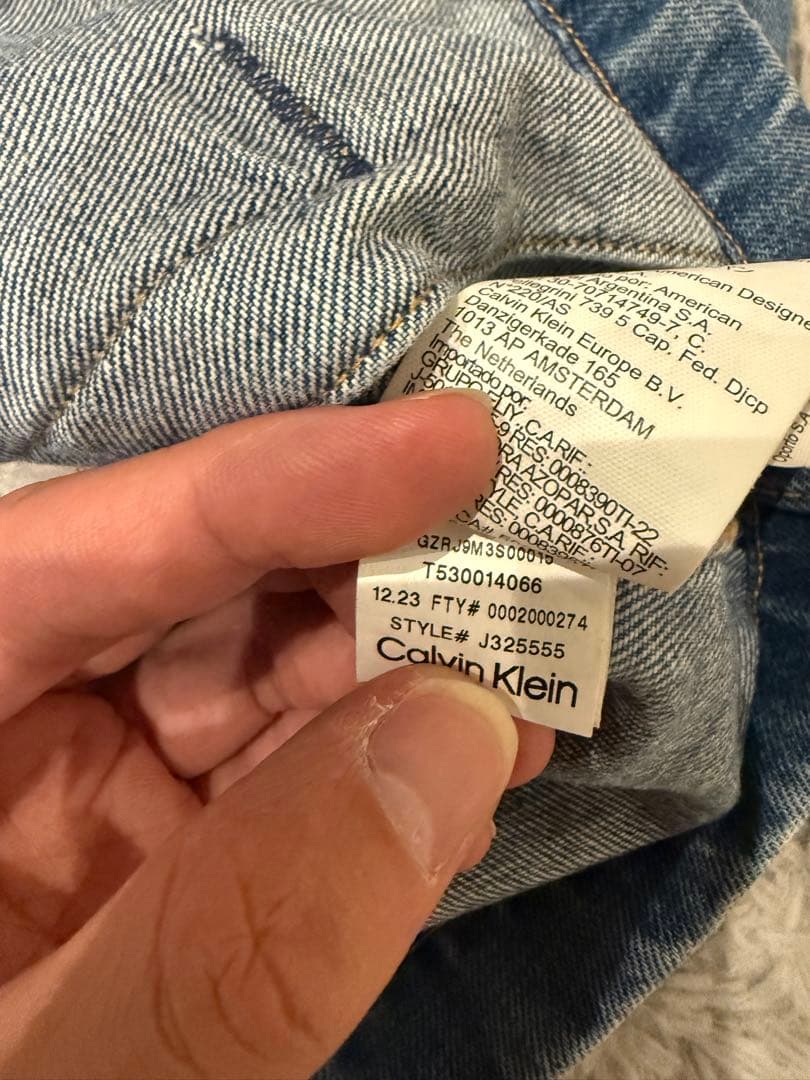 カルバンクラインジーンズ　カバーオール　Lサイズ