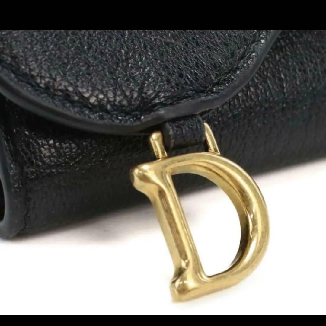 ディオール キーケース Christian Dior 黒　４連