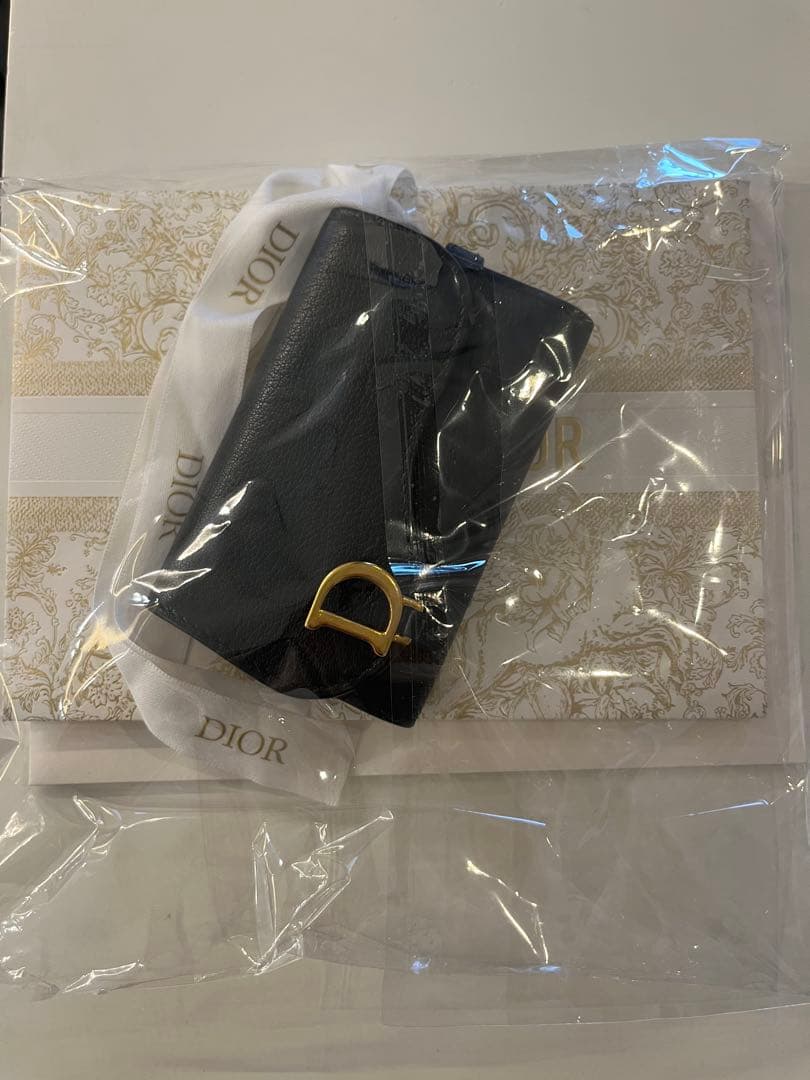 ディオール キーケース Christian Dior 黒　４連