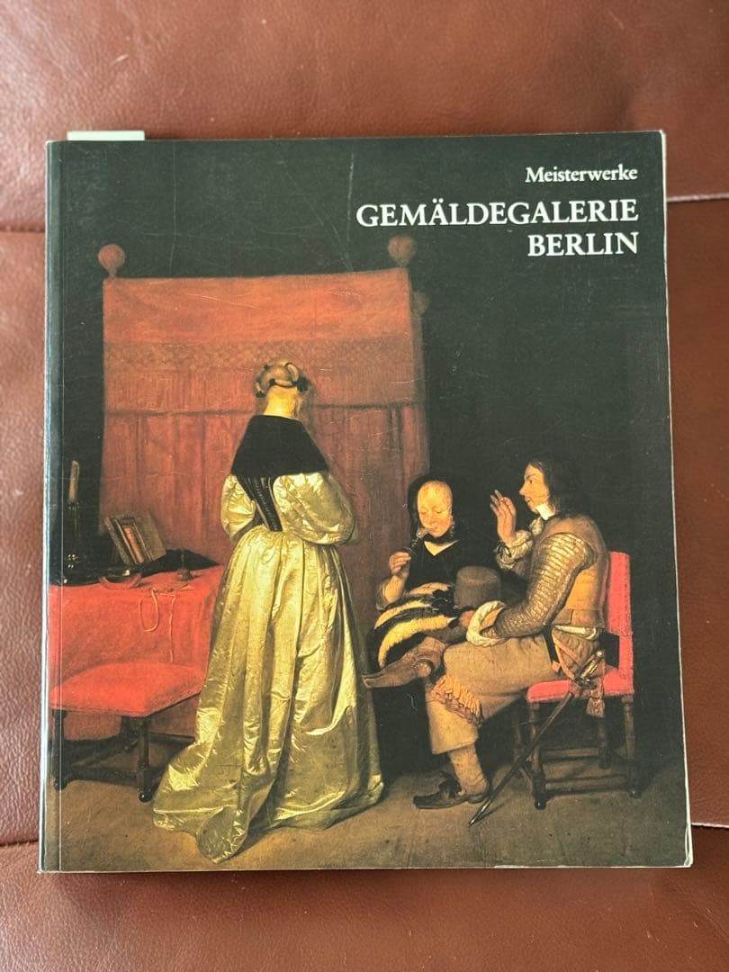 アンティーク洋書　ベルリン美術館所蔵　ドイツ語表記