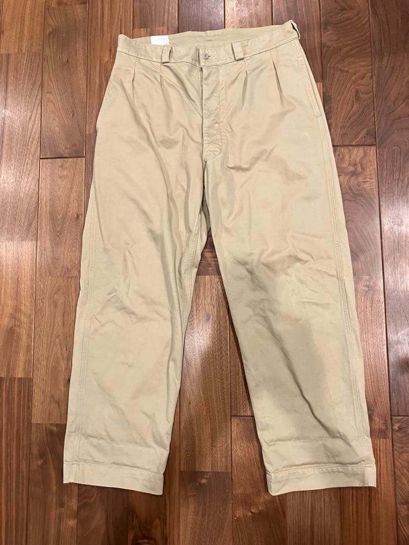フランス軍 M52 チノパン 50s 60s 仏軍 サイズ35 実物 本物
