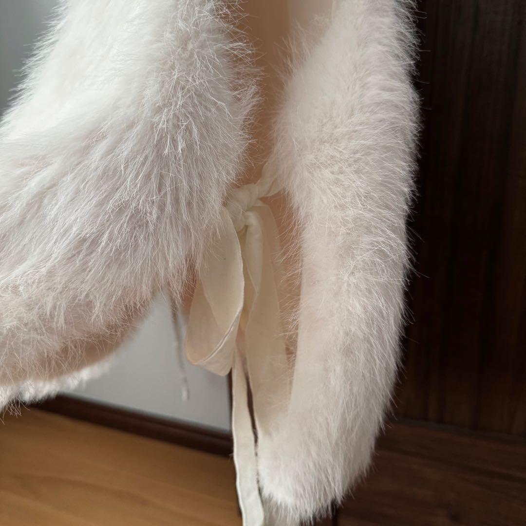 トレフルプラスワン trefle+1 ふわふわベスト ファーベスト