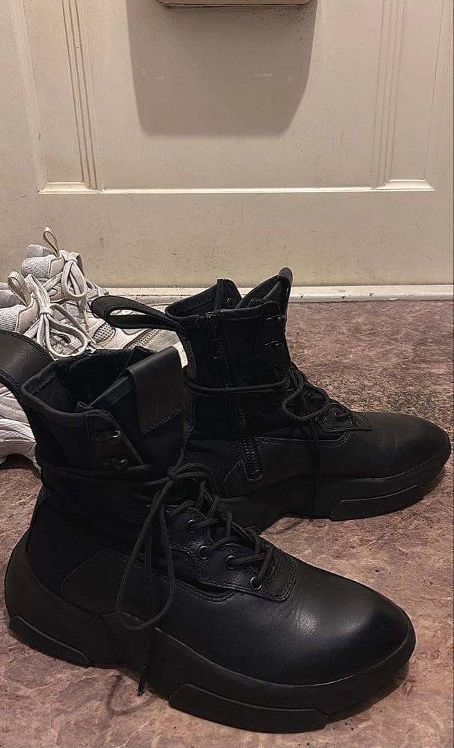 靴 S/S2021 JULIUS - Leather Combat Boots 2