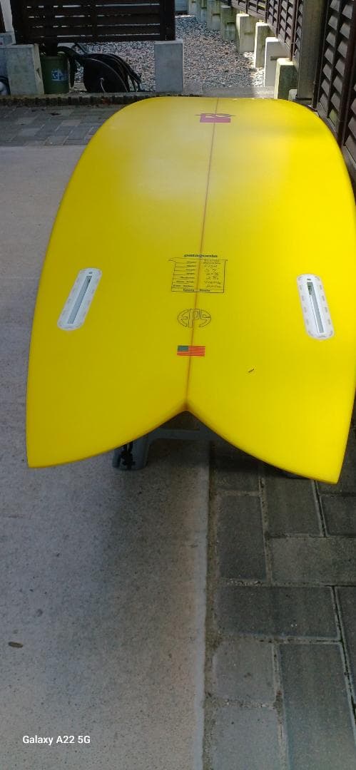 atok05 patagonia FCDサーフボード Fish Twin