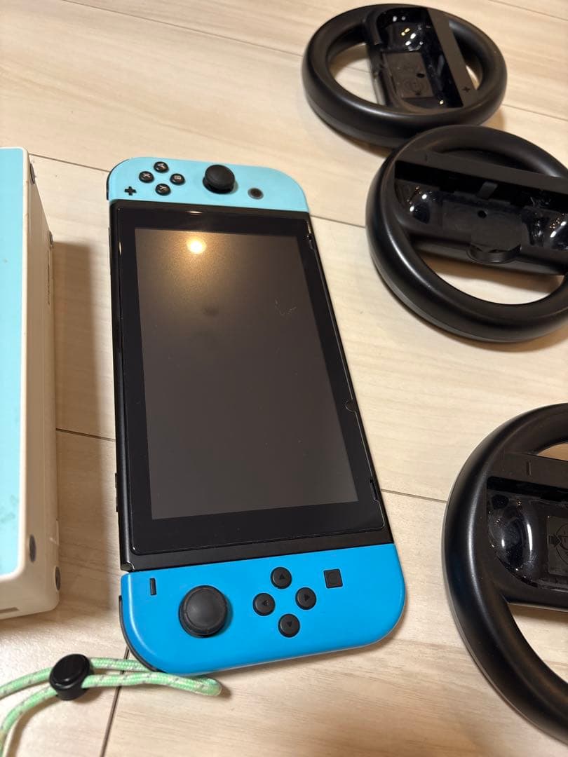 Nintendo Switch 青/白 本体 付属品あり