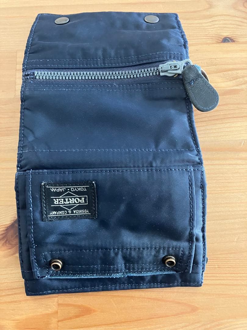 Buzz Rickson's PORTER 三つ折り財布 ネイビー