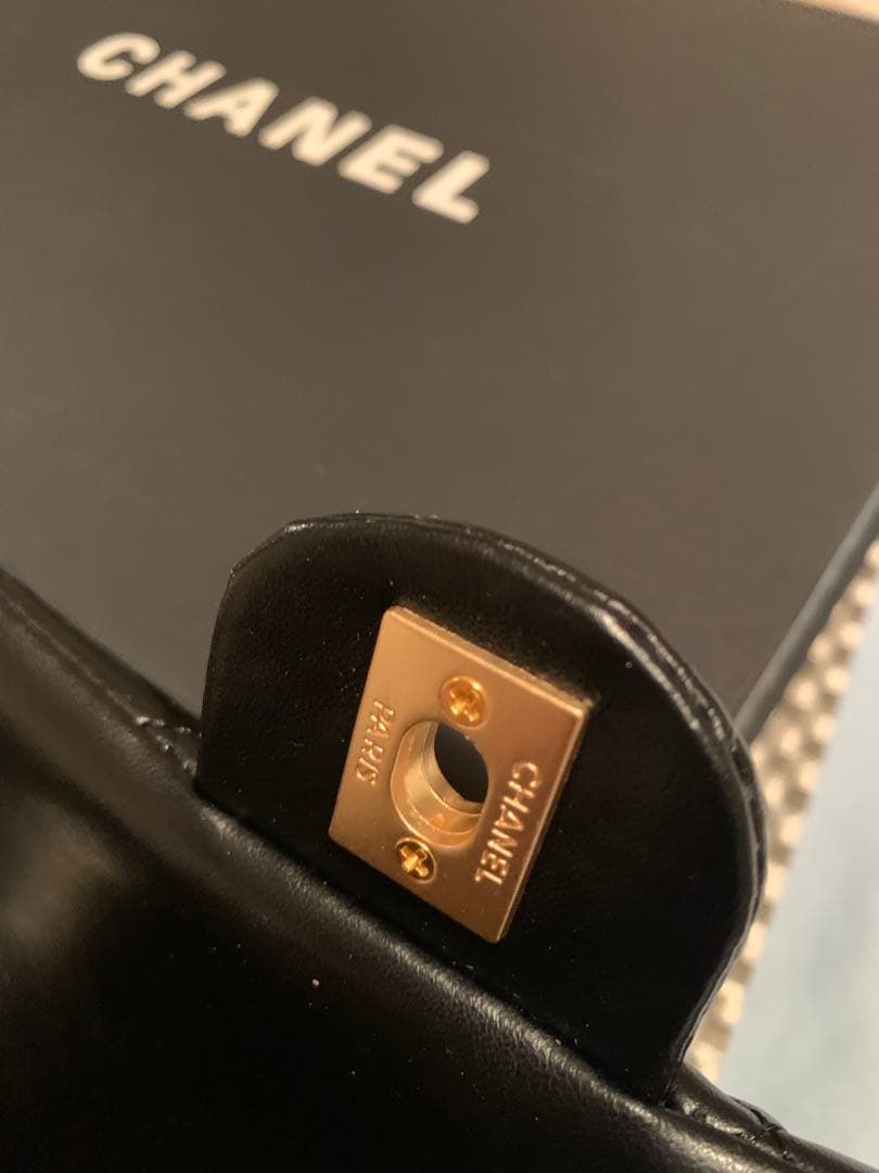 CHANEL シャネル ブラック ショルダーバッグノベルティ マトラッセ