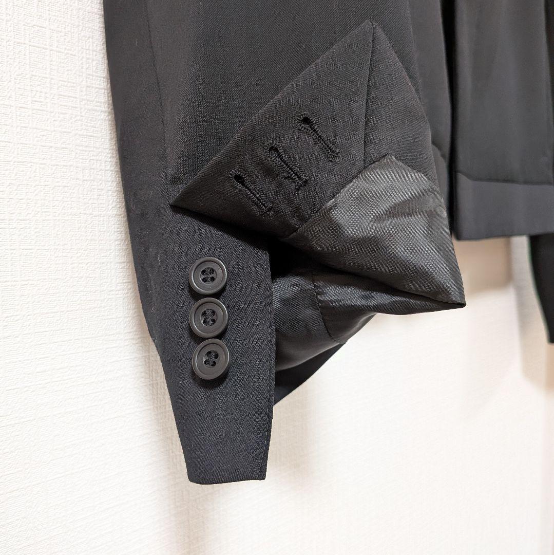 COS テーラードジャケット ショート丈 Black 46