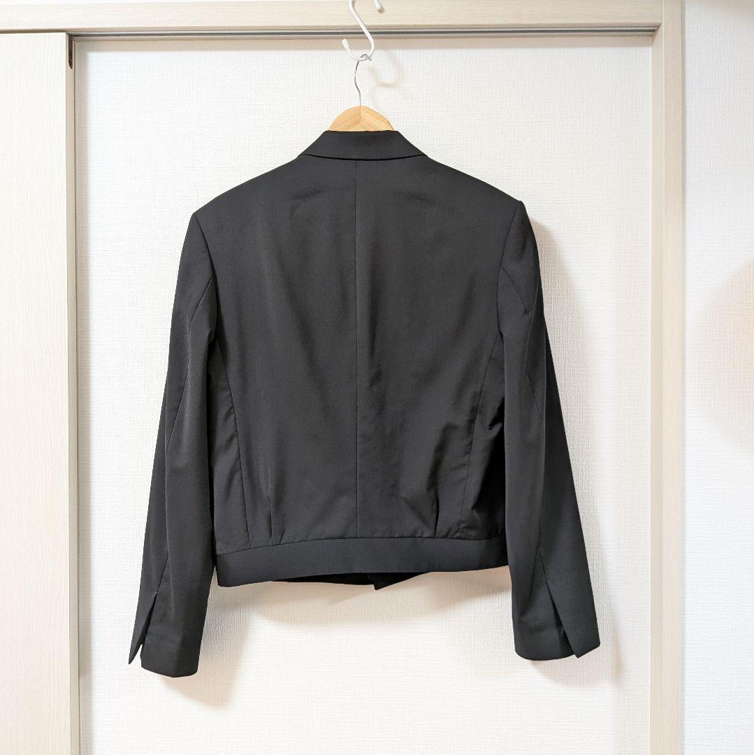 COS テーラードジャケット ショート丈 Black 46
