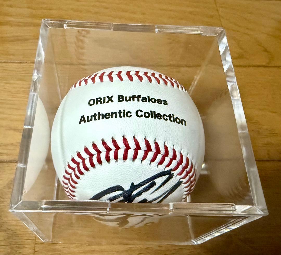 山本由伸　オリックス・バファローズ　直筆サインボール　ドジャース　球団公式販売