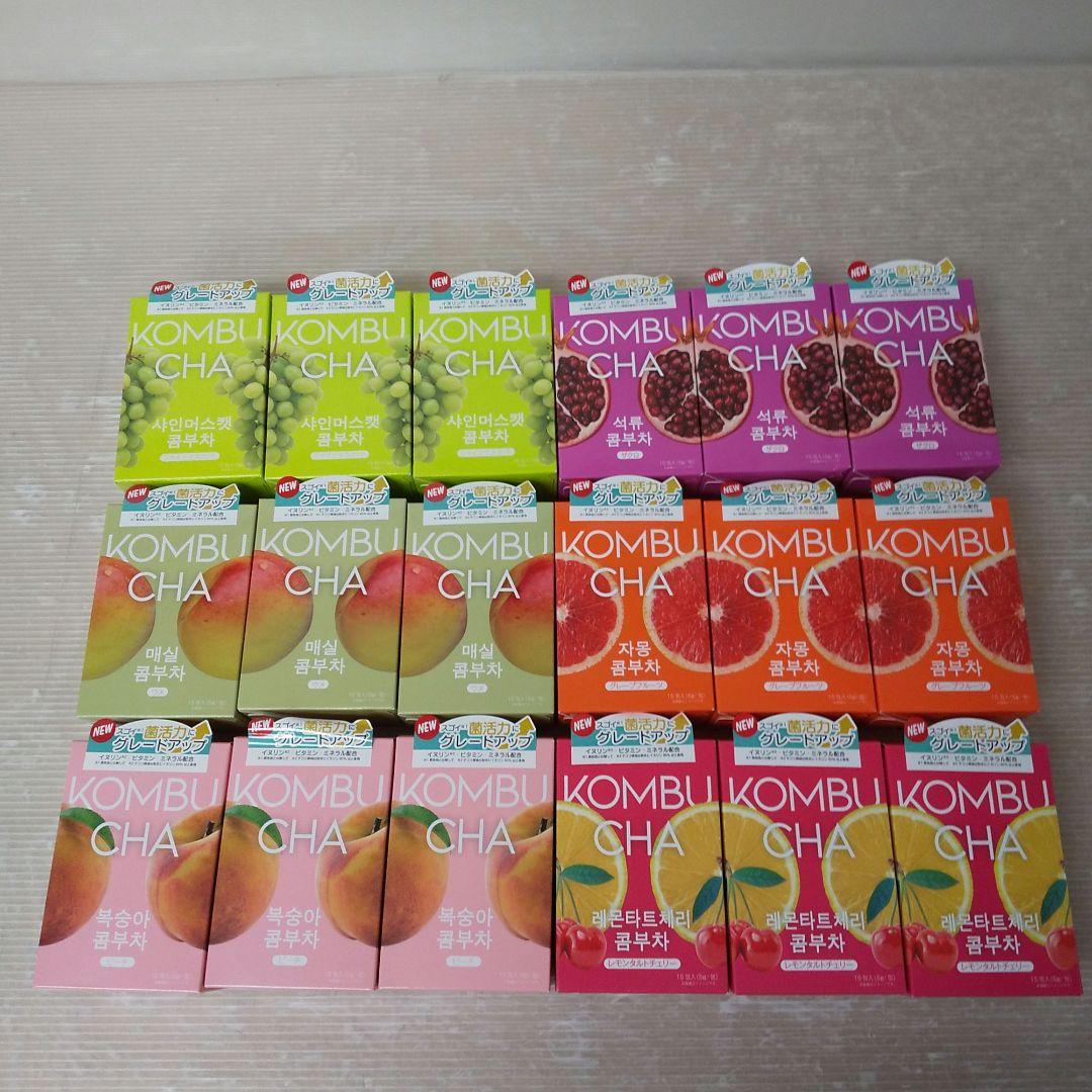 HEALSLAB コンブチャ18箱セット 各種3箱