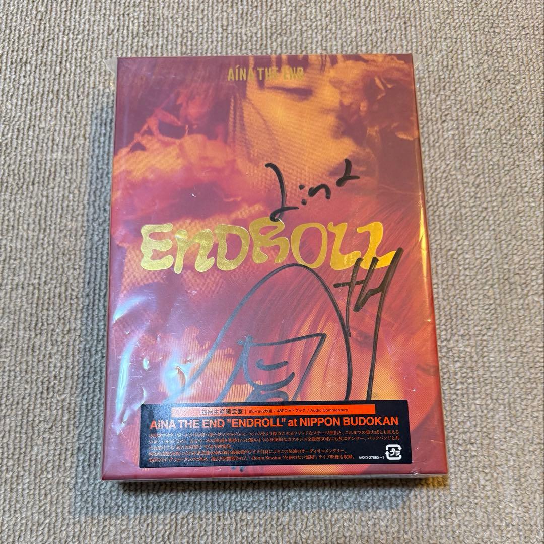 【直筆サイン付き】アイナ・ジ・エンド\"ENDROLL\"初回限定盤