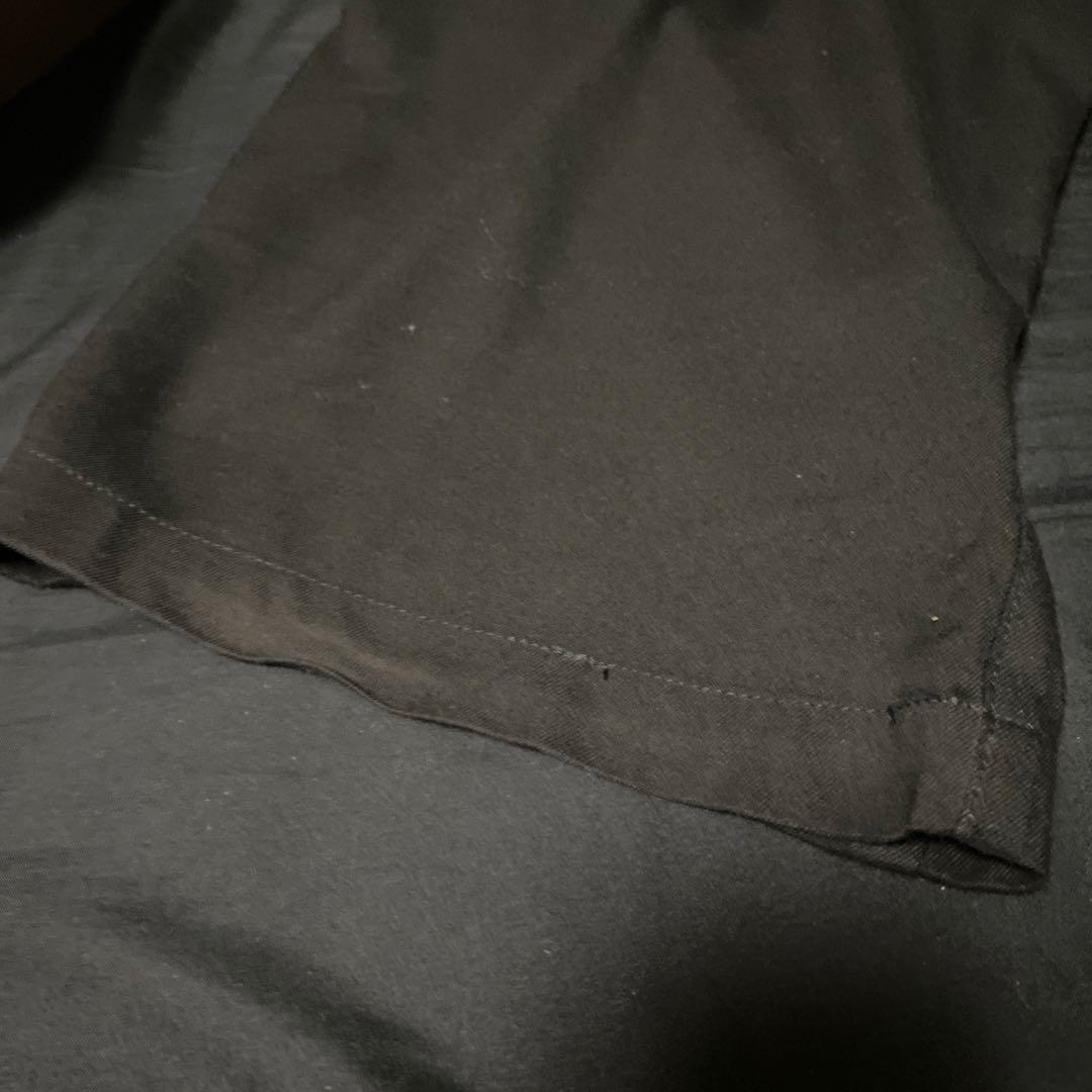 24AW TIGHTBOOTH BAGGY SLACKSタイトブース黒スラックス