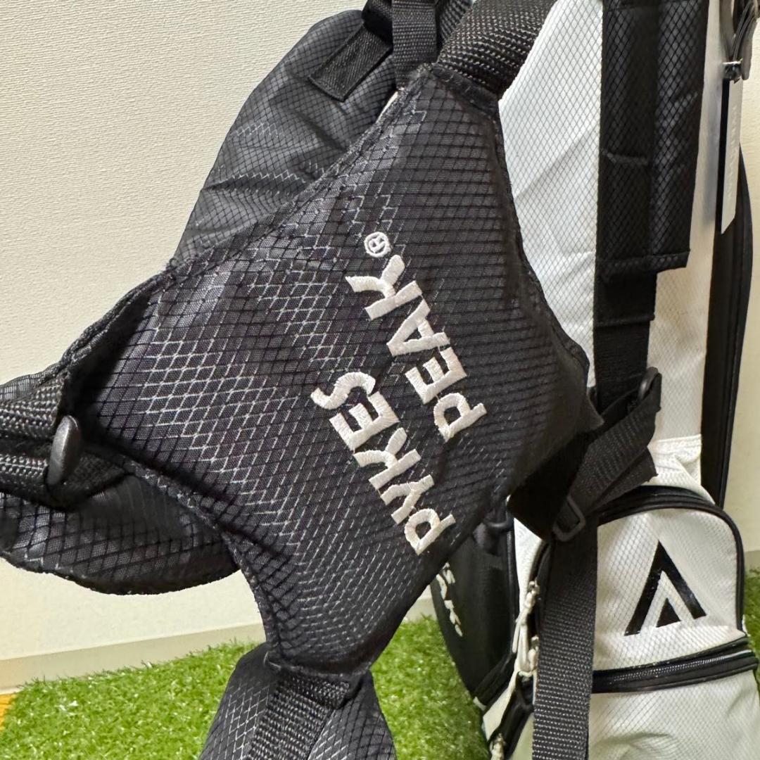美品 PYKES PEAK パイクスピーク スタンド式 キャディバッグ