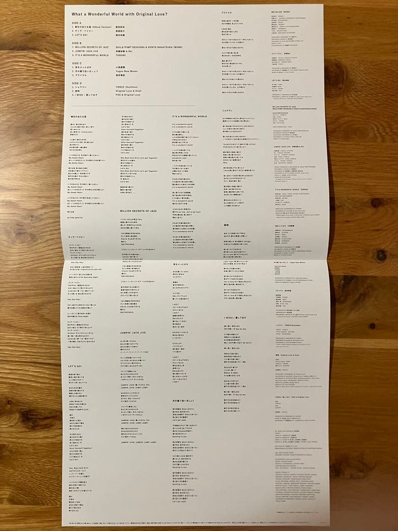 What A Wonderful World WWW アナログレコード LP