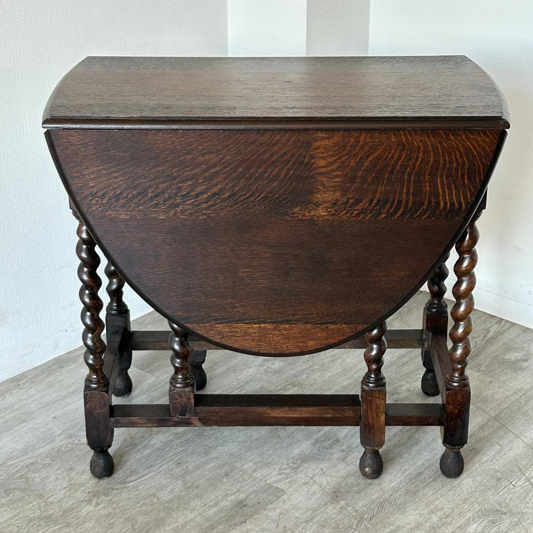 イギリス アンティーク家具 ゲートレッグテーブル 1930年頃 887A