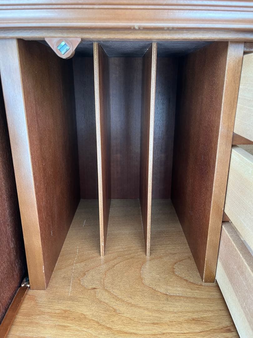 トーカイ家具 ライティングビューロー チェスト付き