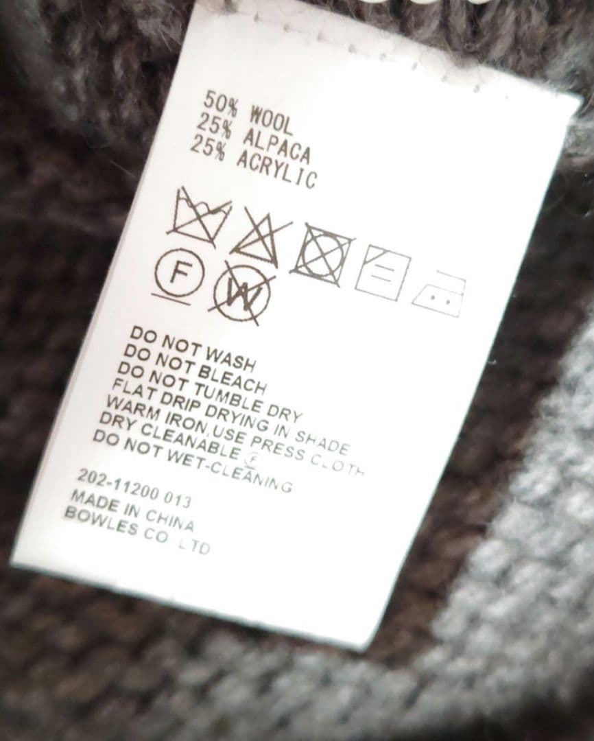 ジャケット・アウター NORDIC SWEATER PONCHO