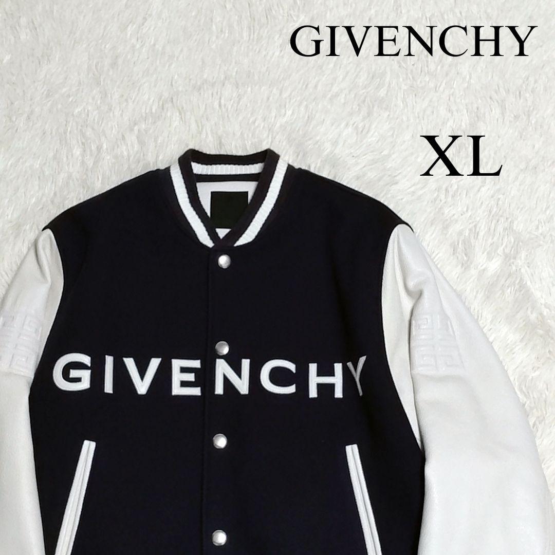 【美品】GIVENCHY　ボンバージャケットスタジャン52　レザー