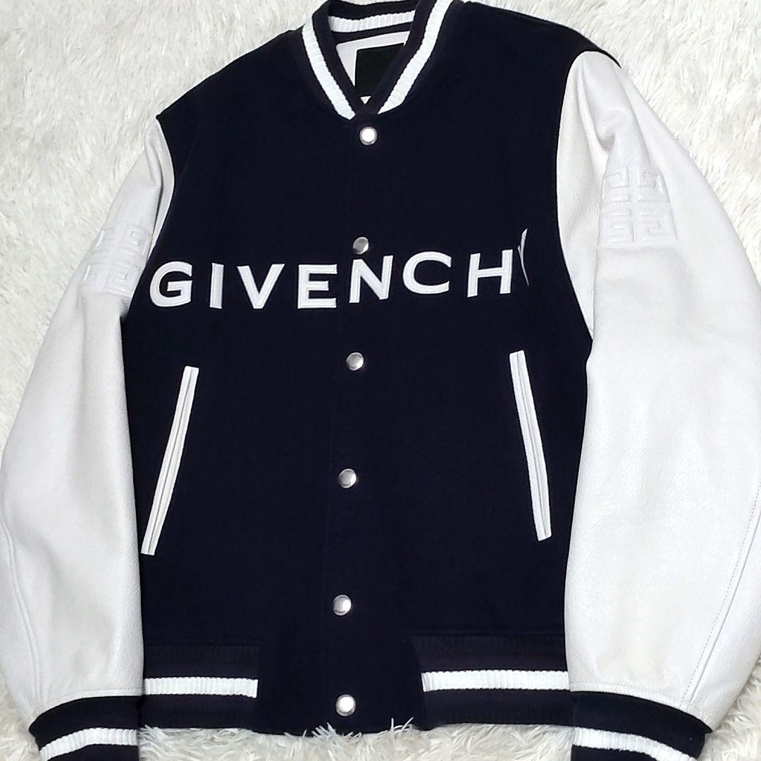 【美品】GIVENCHY　ボンバージャケットスタジャン52　レザー