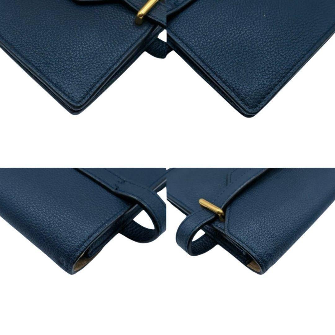 ラルフローレン/PoloIDレザークロスボディ クラッチ ショルダーバッグ