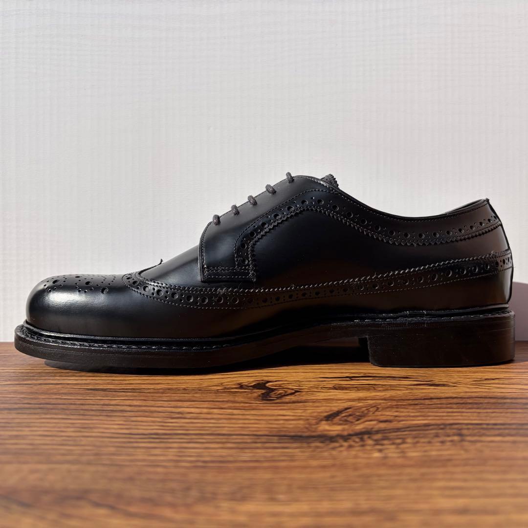 【新品】ジャランスリウァヤ ウィングチップ 26cm ブラック 外羽根 革靴①