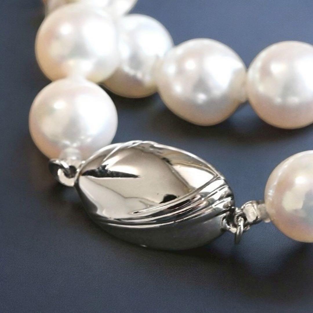【最高峰】アコヤ　パール　本真珠　ネックレス　イヤリング　シルバー　大珠