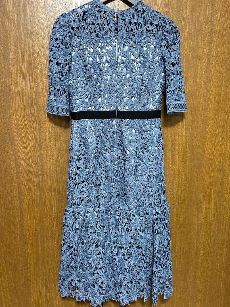 CELFORD ブルーレースワンピース