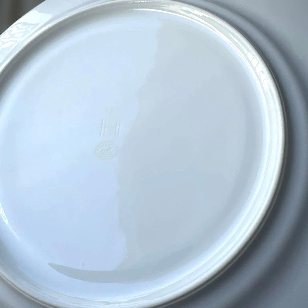 HERMES エルメス ディナープレート 無地 ホワイト 大皿