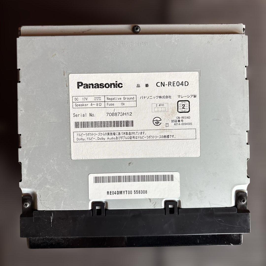Panasonic CN-RE04D カーナビ