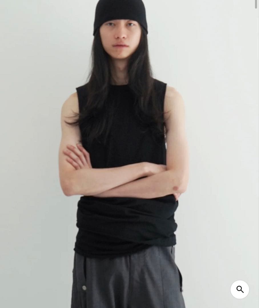 トップス Omar Afridi Draped tank top \
