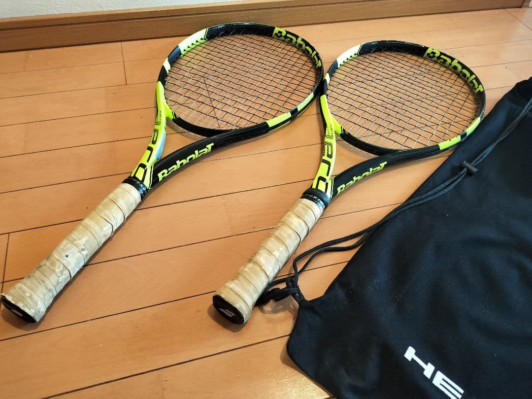 BabolaT ピュアエロシリーズ 硬式テニスラケット 2本セット