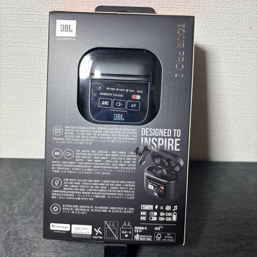 【新品、未使用】JBL Tour Pro 2 ワイヤレスイヤホン