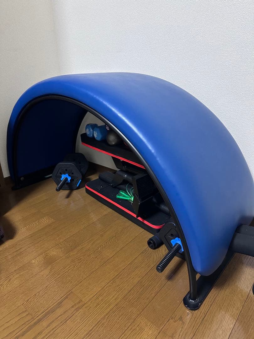 カールストレッチベンチ 青