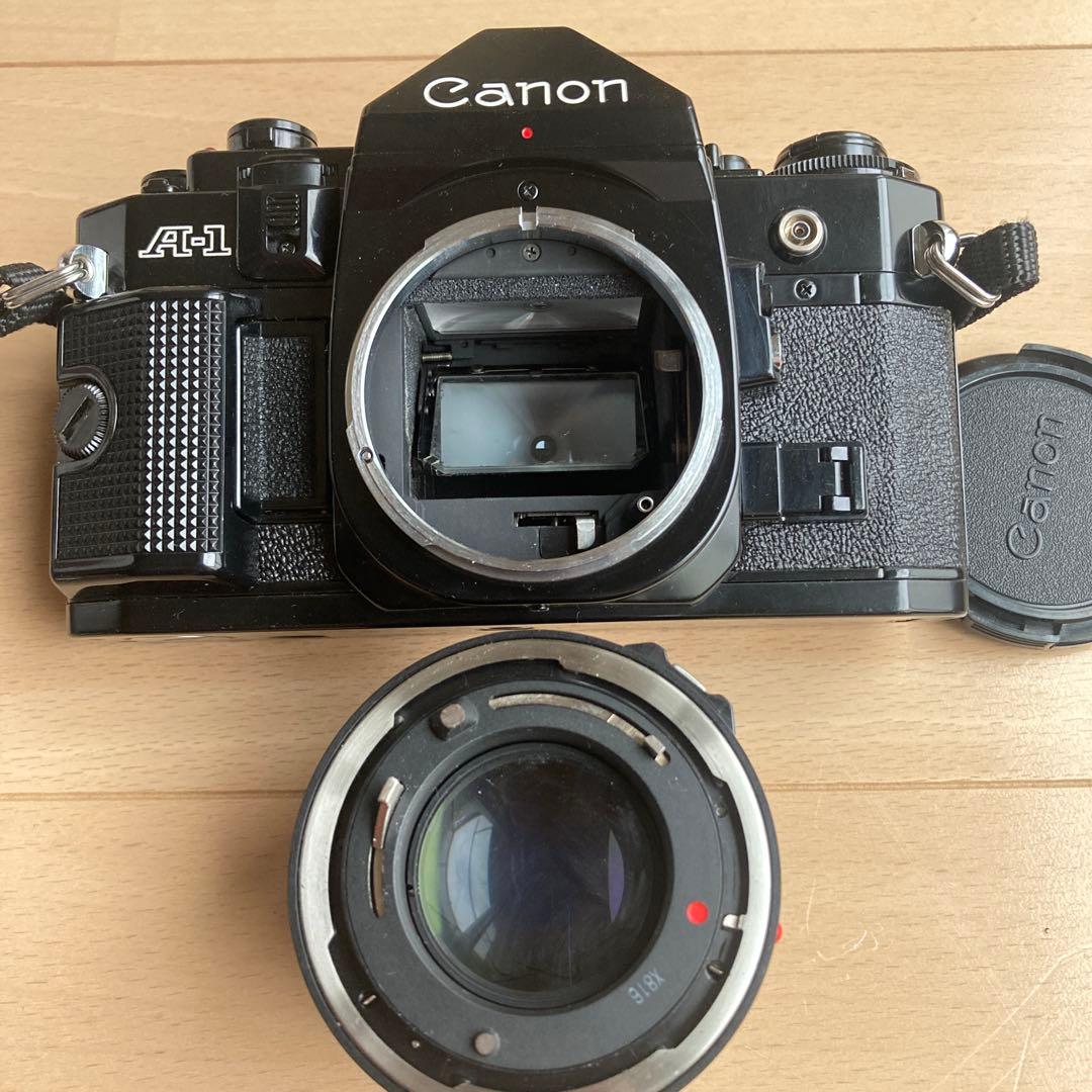Canon A-1 一眼レフカメラ 50mmレンズ付き