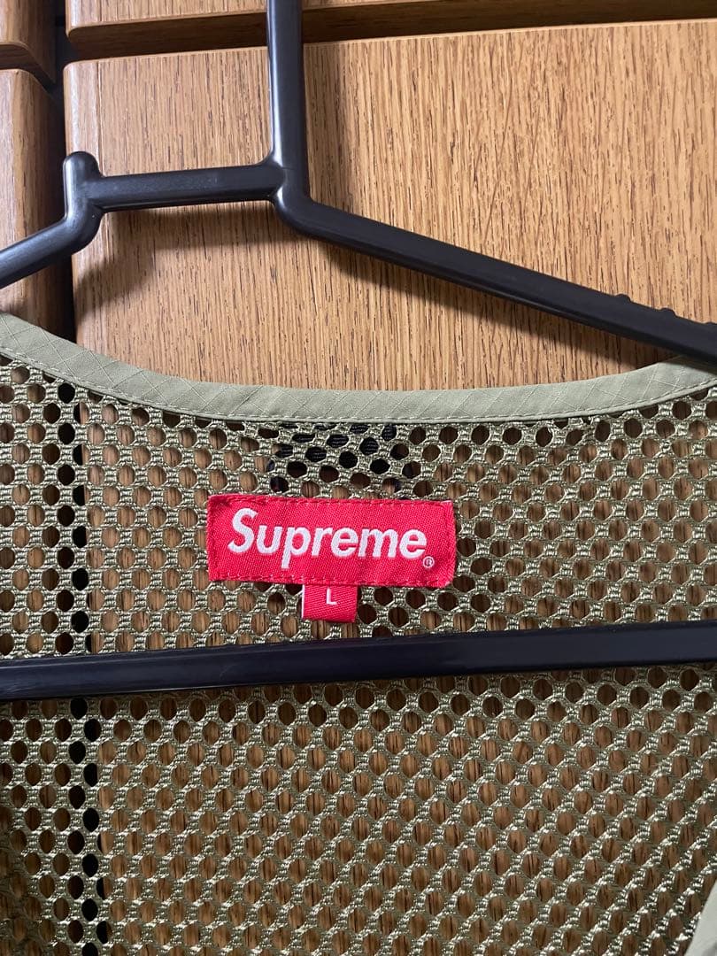 Supreme シュプリーム　18ss MeshCarvgo Vest Lサイズ