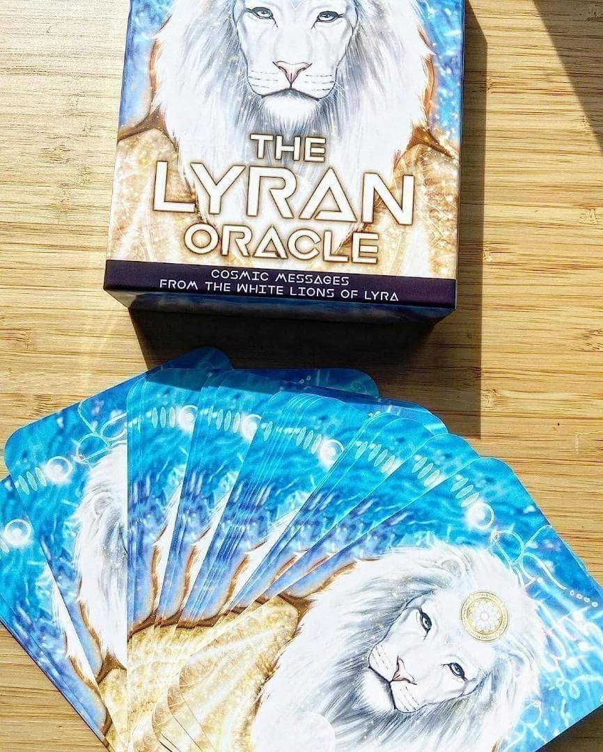 【正規品オラクルカード】幻のインディーズ品✨スターシードリラのホワイトライオン