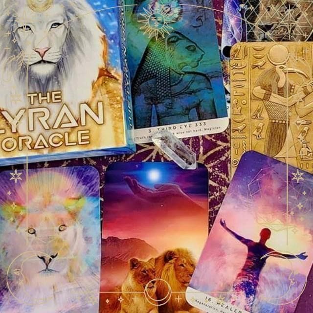 【正規品オラクルカード】幻のインディーズ品✨スターシードリラのホワイトライオン