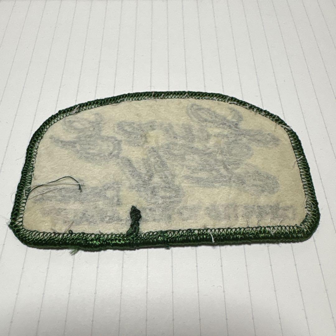 オールド Daiwa 刺繍パッチ 緑色 レア