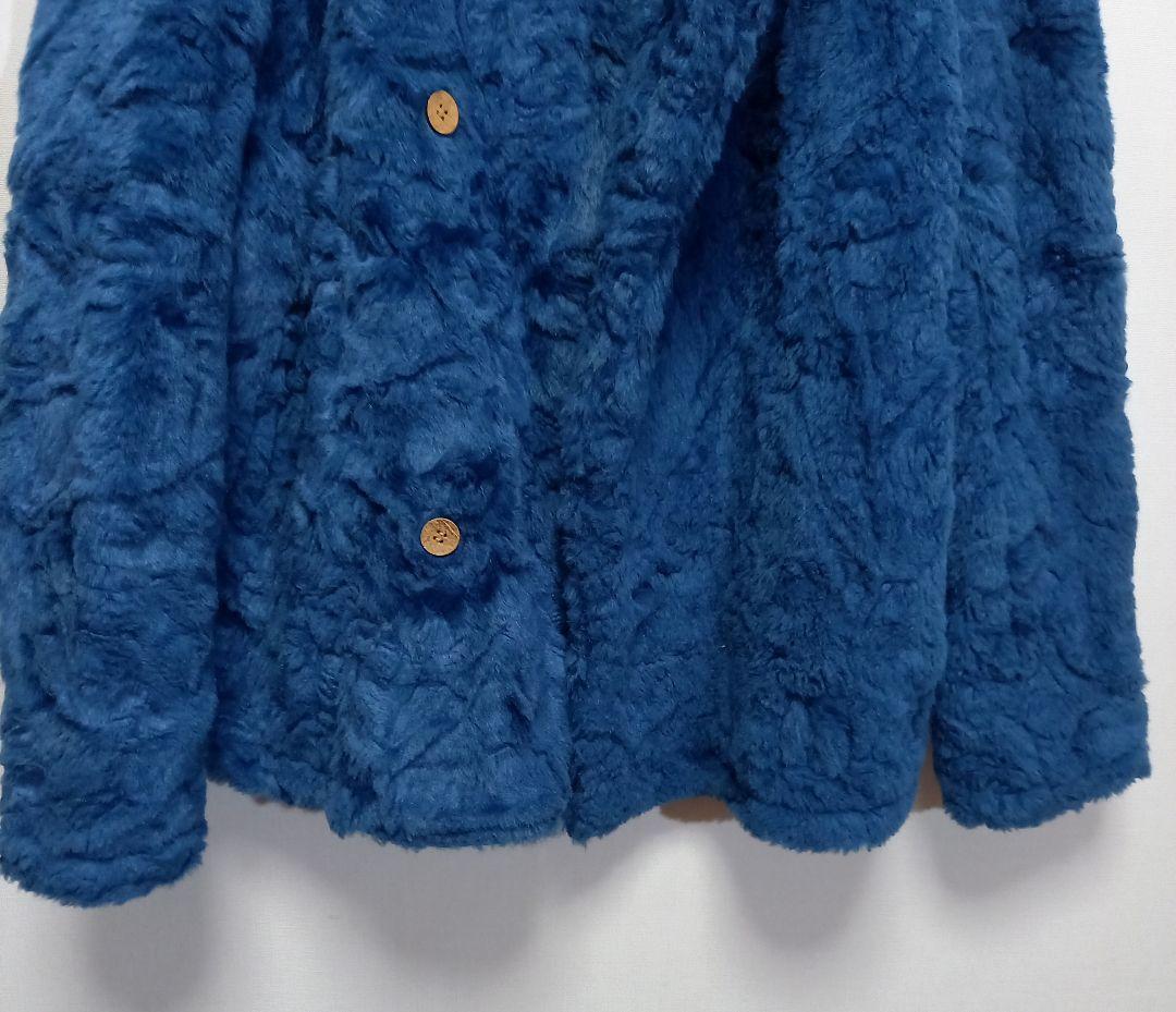 極美品 SHANTii フェイクファー ピーコート M 毛皮 ファーコート