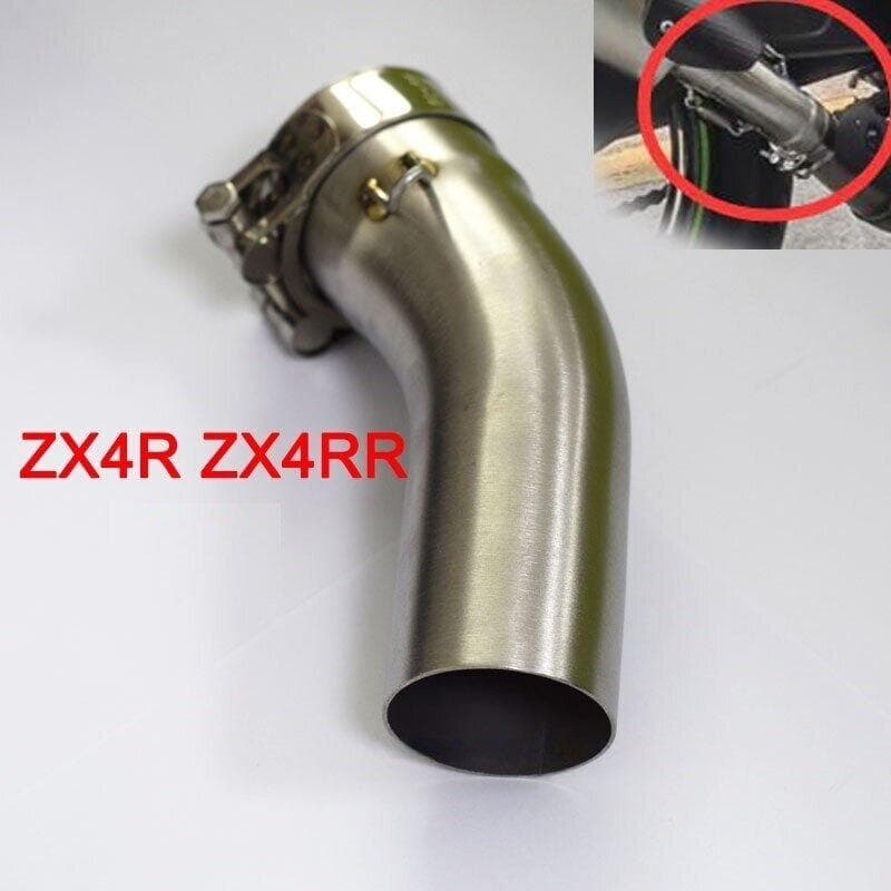 カワサキ ZX-4R 50.8mm中間パイプ ZX-4RR リンクパイプ