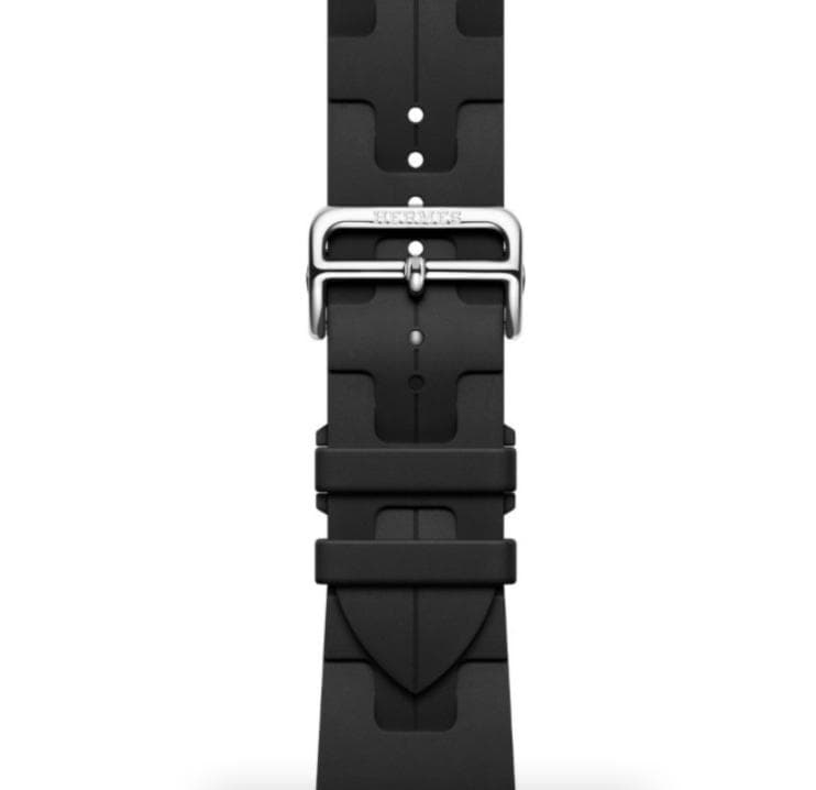 HERMES アップルウォッチバンド KILIM シングルツアー45 NOIR黒