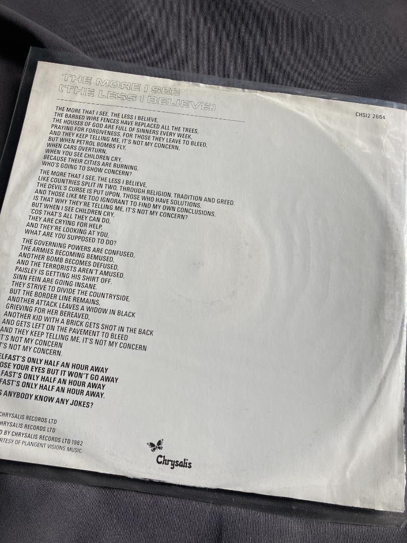 fun boy three / '12 4枚terry hall